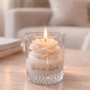 Bougie Créative Rose
