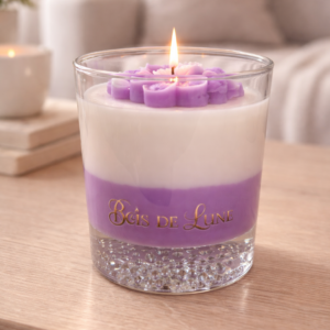 Bougie Créative Fleurs